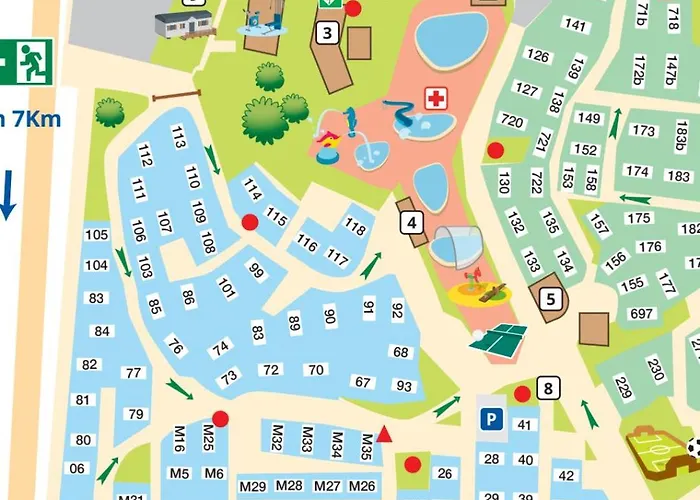 Camping Ferret Family Les Embruns *